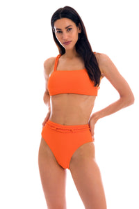 Model Front: Rio De Sol Oberteil Top St-Tpz-Tangerina Reto