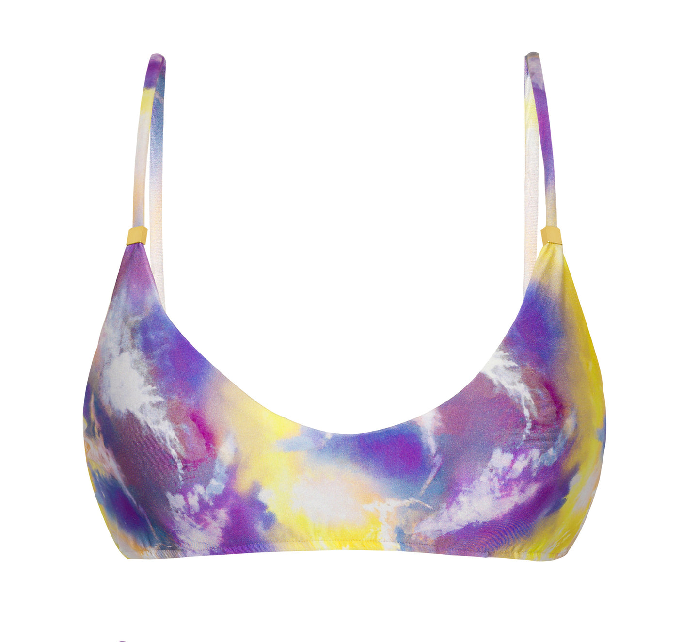 Product Front: Rio De Sol Oberteil Top Tiedye-Purple Bralette