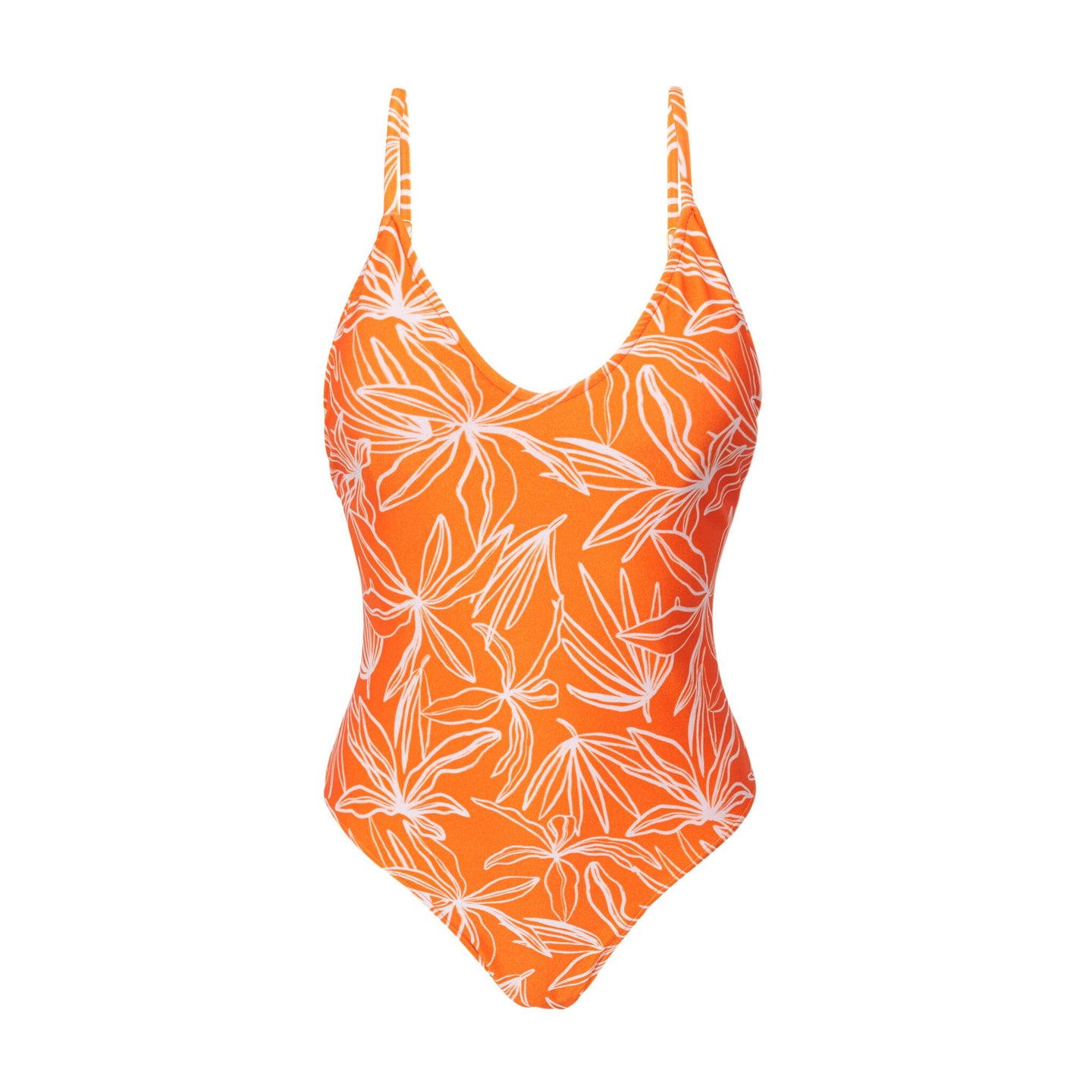 Product Front: Rio De Sol Badeanzug Trail-Orange Hype