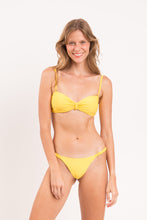 Laden Sie das Bild in den Galerie-Viewer, Top Amarelo Bandeau-Crispy
