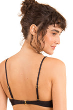 Laden Sie das Bild in den Galerie-Viewer, Top Shimmer-Black Bandeau-Joy
