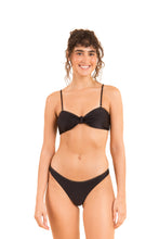 Laden Sie das Bild in den Galerie-Viewer, Top Shimmer-Black Bandeau-Joy
