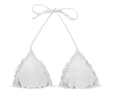 Laden Sie das Bild in den Galerie-Viewer, Top Shimmer-White Frufru
