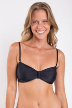 Laden Sie das Bild in den Galerie-Viewer, Top Touch-Black Bandeau-Crispy
