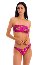 Laden Sie das Bild in den Galerie-Viewer, Set Roar-Pink Bandeau-Reto High-Leg
