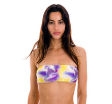 Laden Sie das Bild in den Galerie-Viewer, Top Tiedye-Purple Bandeau-Reto
